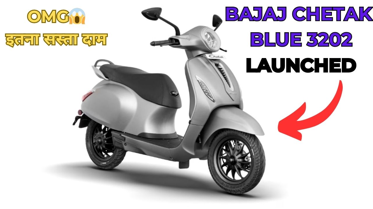 Bajaj Chetak Blue 3202 Launched